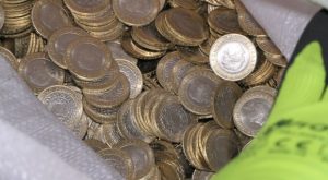 2 euro counterfeit coin shop opened by employees of the State Security Service in Plovdiv