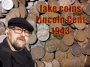 Fake coins Lincoln Cent 1943